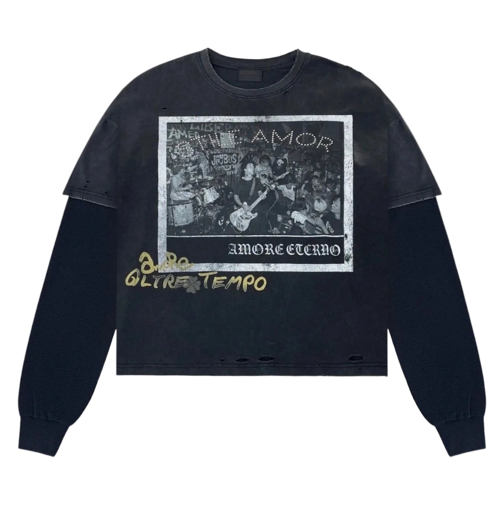 Stile De Amor ‘Tempo’ Longsleeve Tee Black