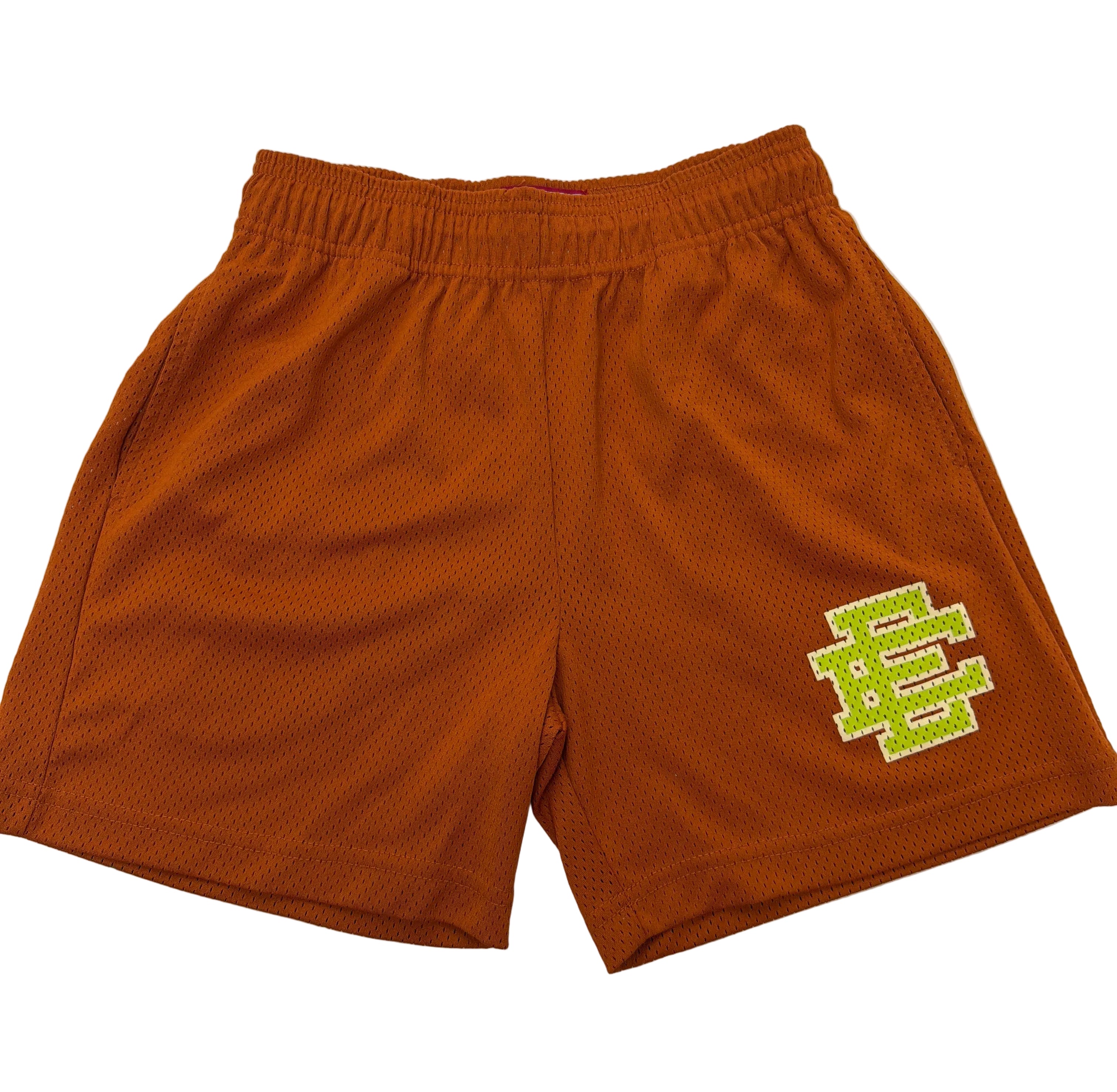 Eric Emanuel Basic Mesh Shorts Burnt Orange