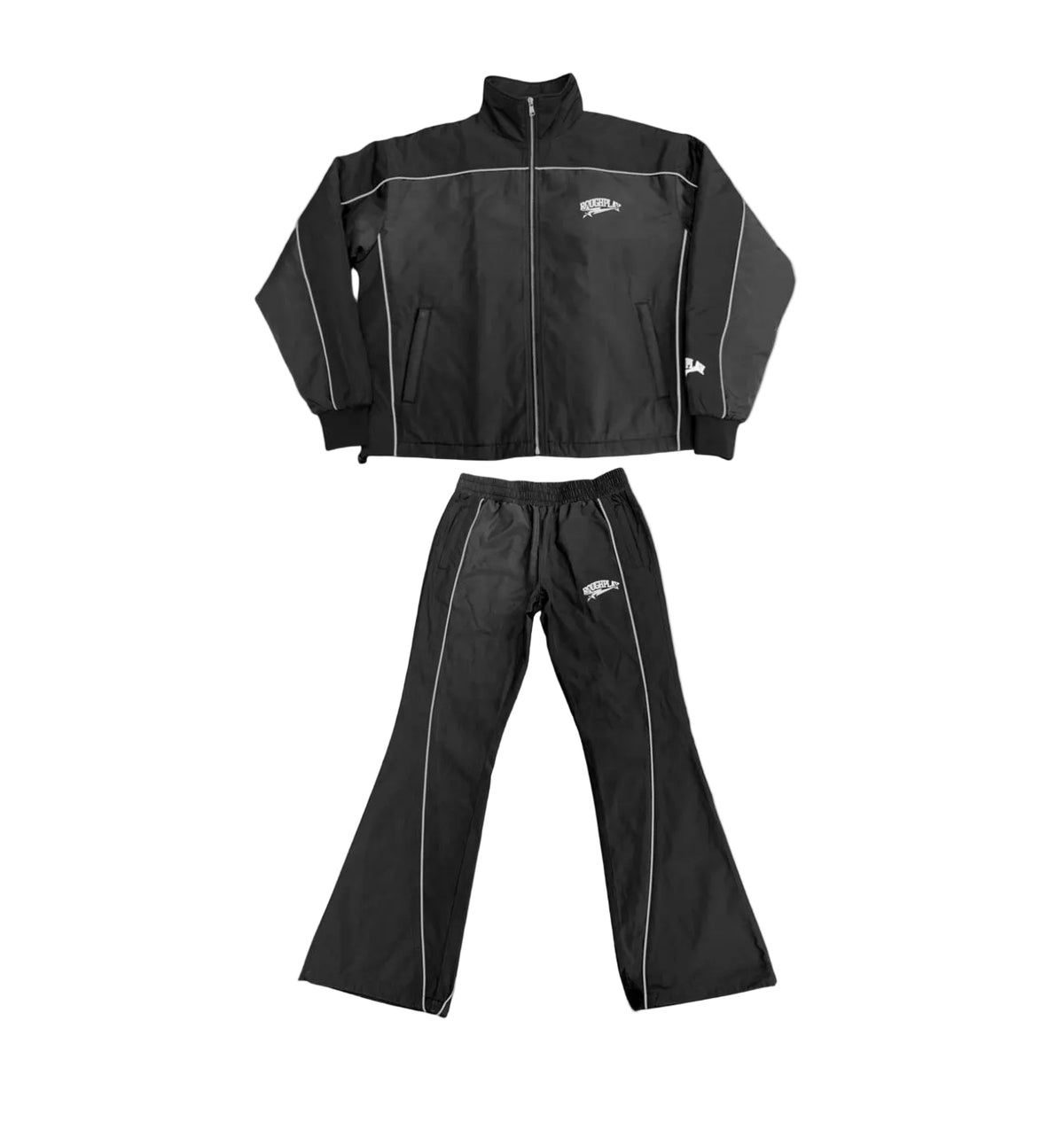RoughPlay Puffer Nylon Track Set Black