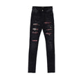 Amiri Black Tie Dye Thrasher Jeans