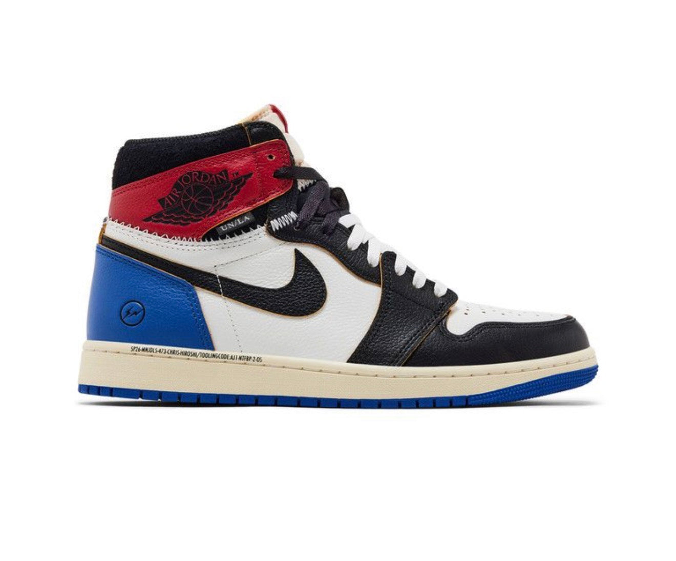 Air Jordan 1 Retro High OG ‘Varsity Red’ Fragment Design x Union LA