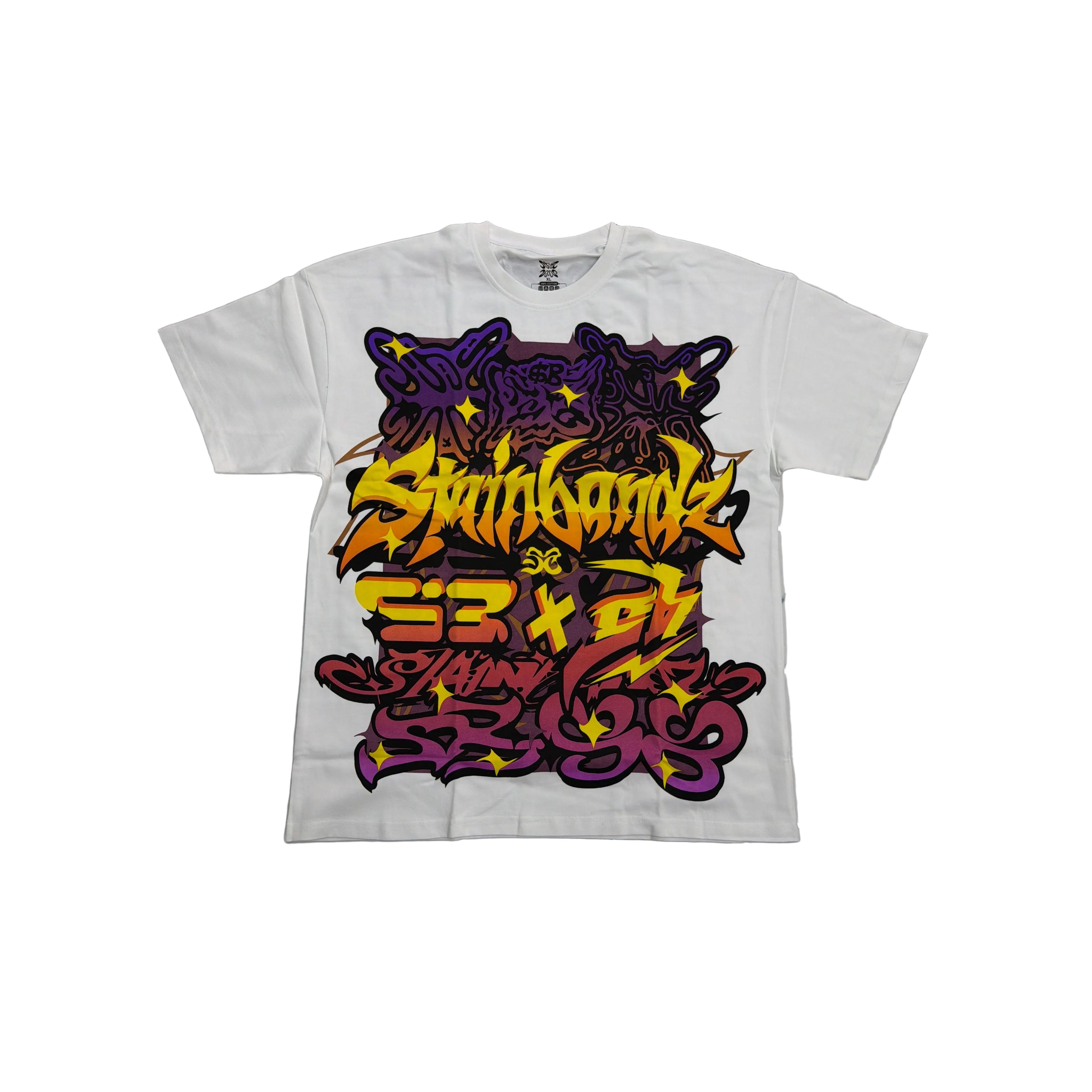 Stain Bands SB Tee White