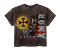 Stile De Amor ‘Crocce’ Tee Black Wash