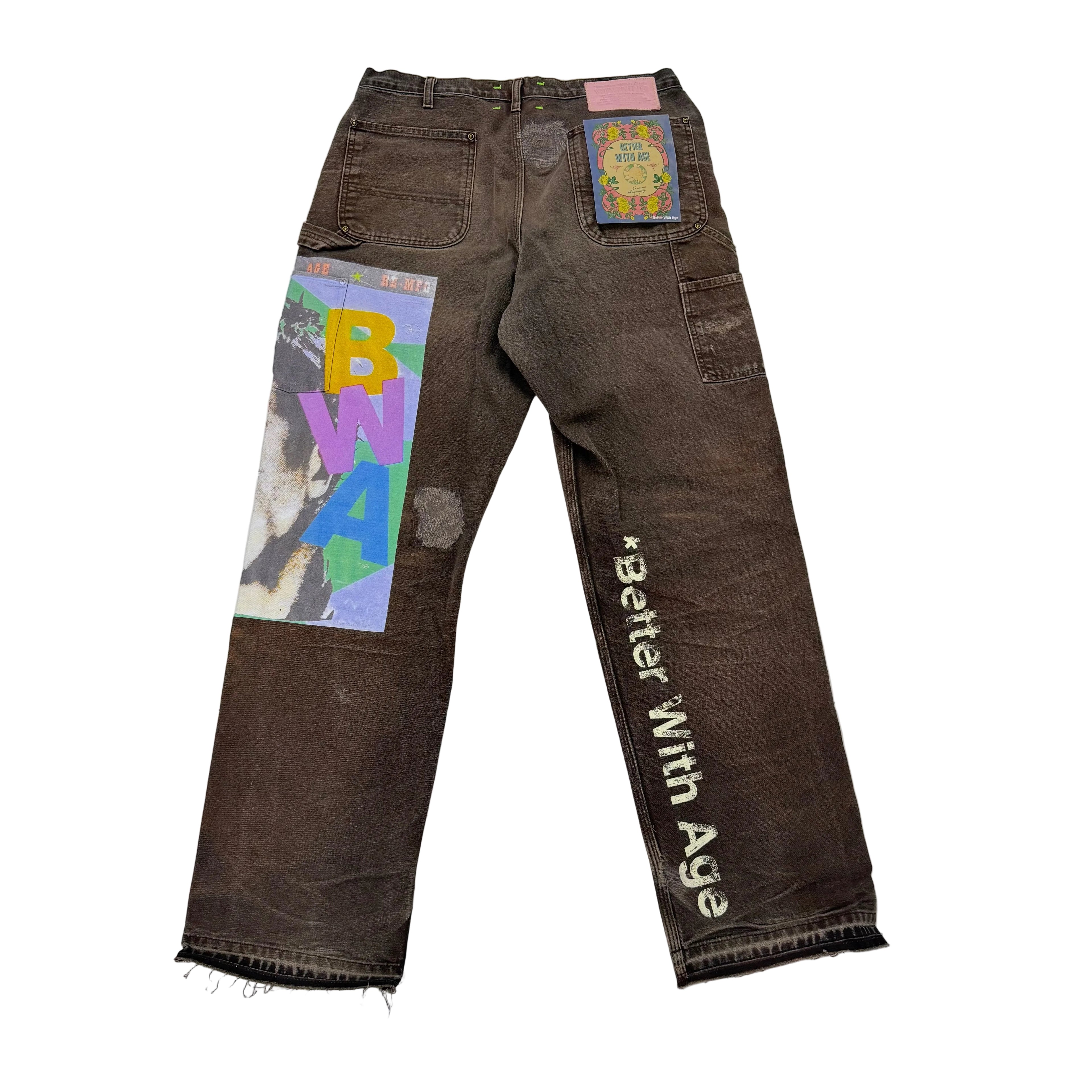 Better With Age Jeans ‘FECK Carpenter Brown