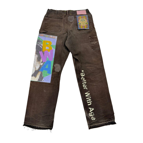 Better With Age Jeans ‘FECK Carpenter Brown