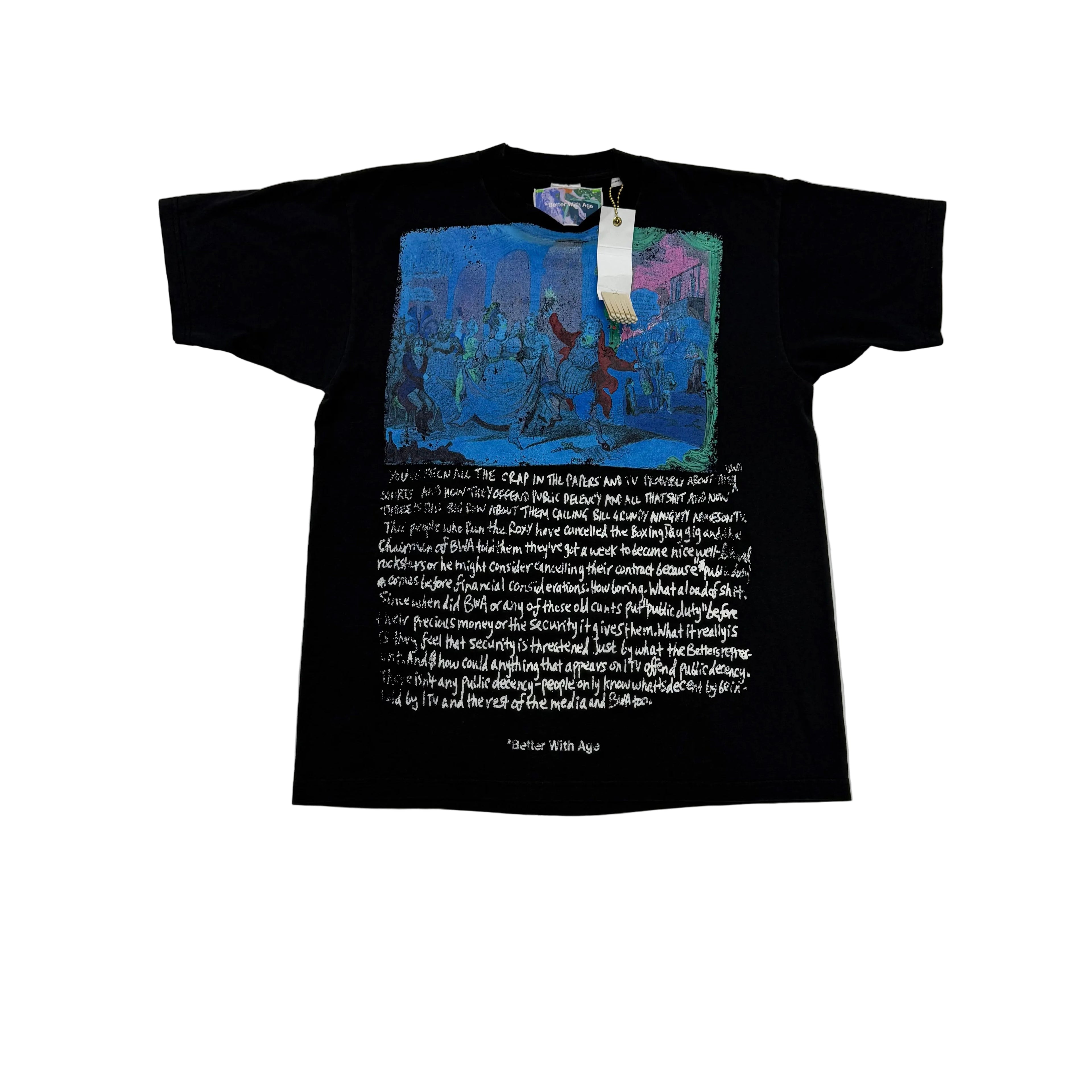 Better With Age ‘Scribble’ Tee Black