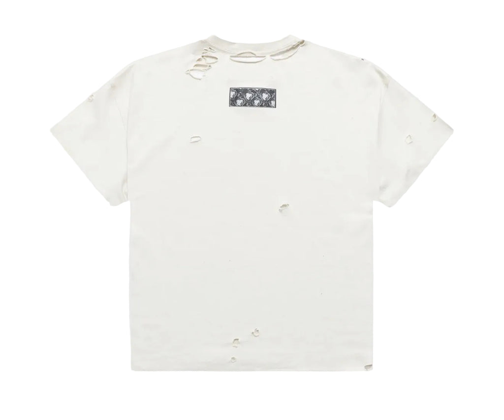 When Smoke Clears ‘Paint Thrashed’ Tee White