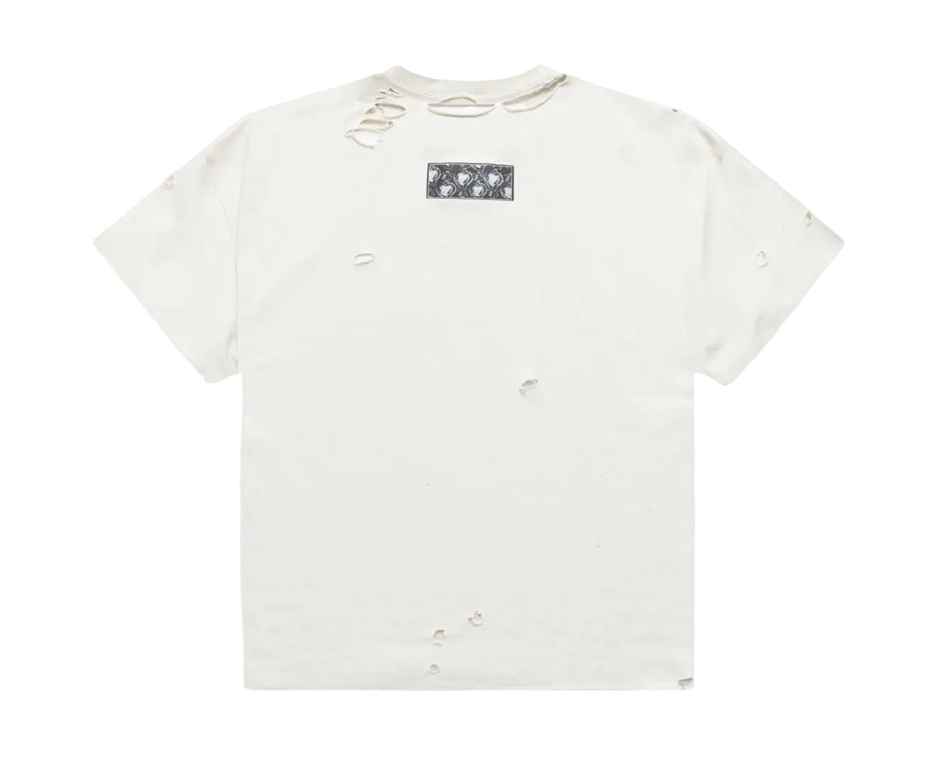 When Smoke Clears ‘Paint Thrashed’ Tee White
