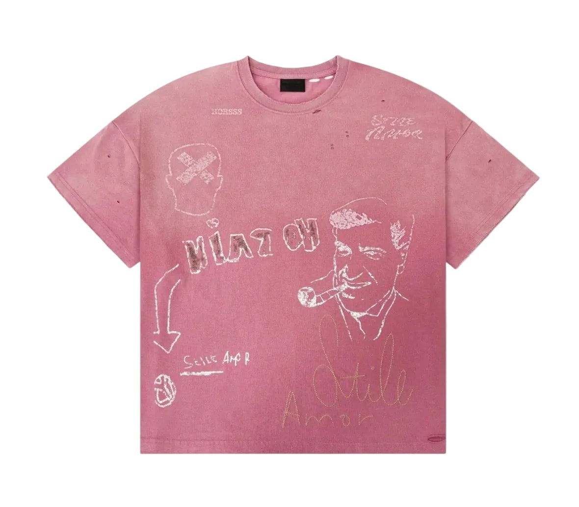 Stile De Amor ‘Napoletano’ Tee Pink
