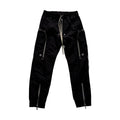 Rick Owens Black Temple Bauhaus Cargo Pants
