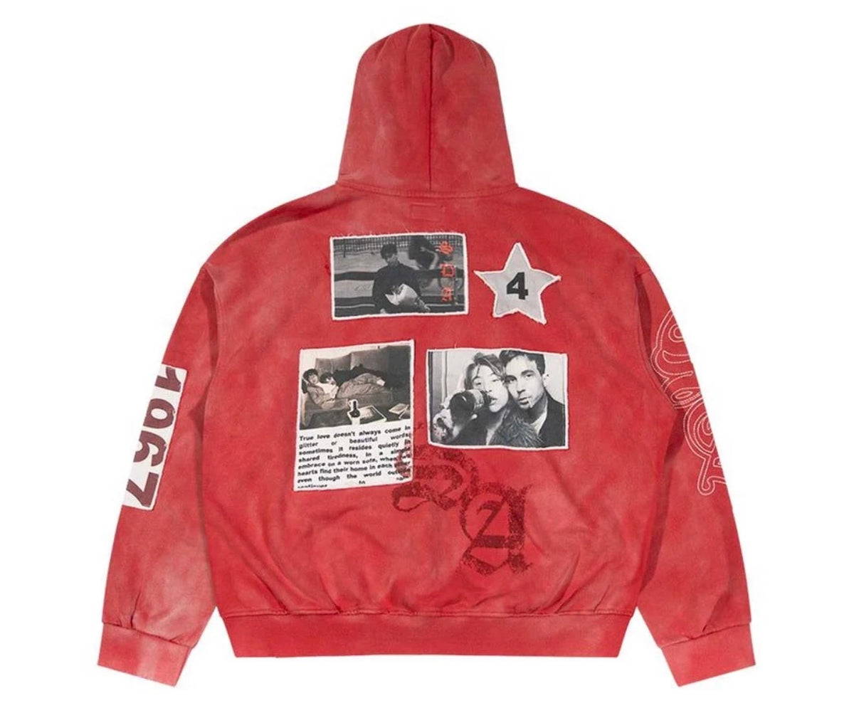 Stile Amor Red Rosso Hoodie