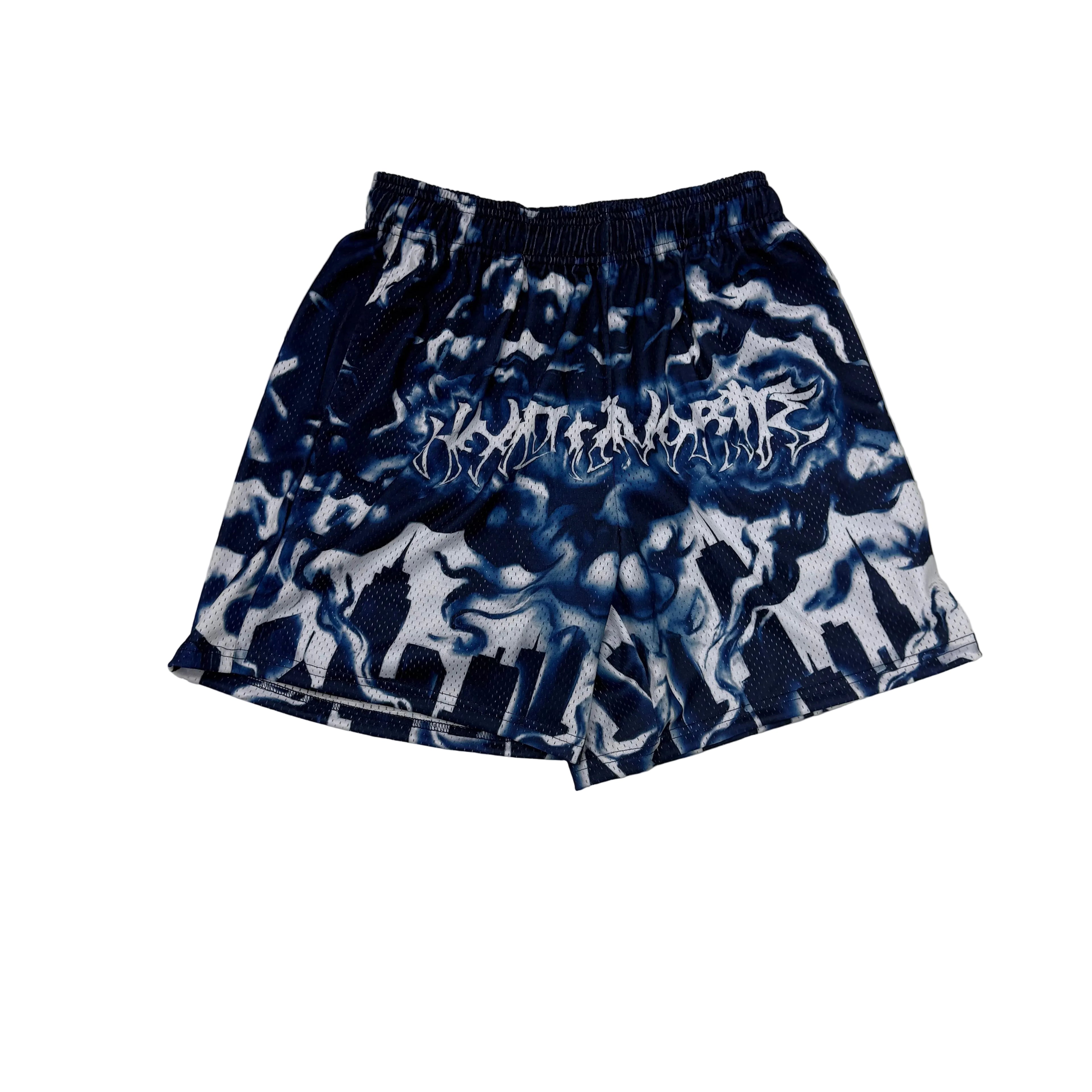 Hood Favorite Blue Mesh Shorts