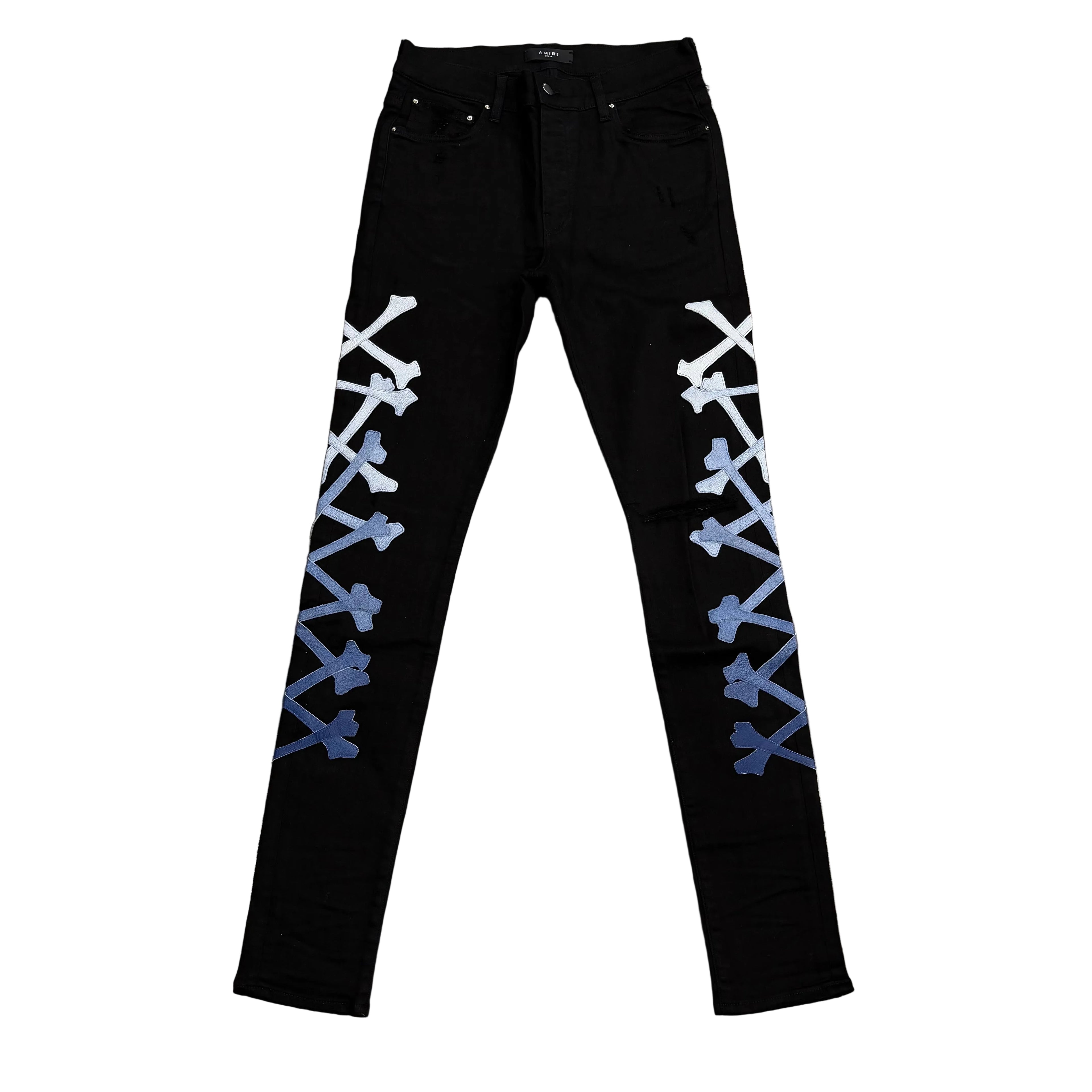 Mike Amiri ‘Gradient Bone’ Jeans Black