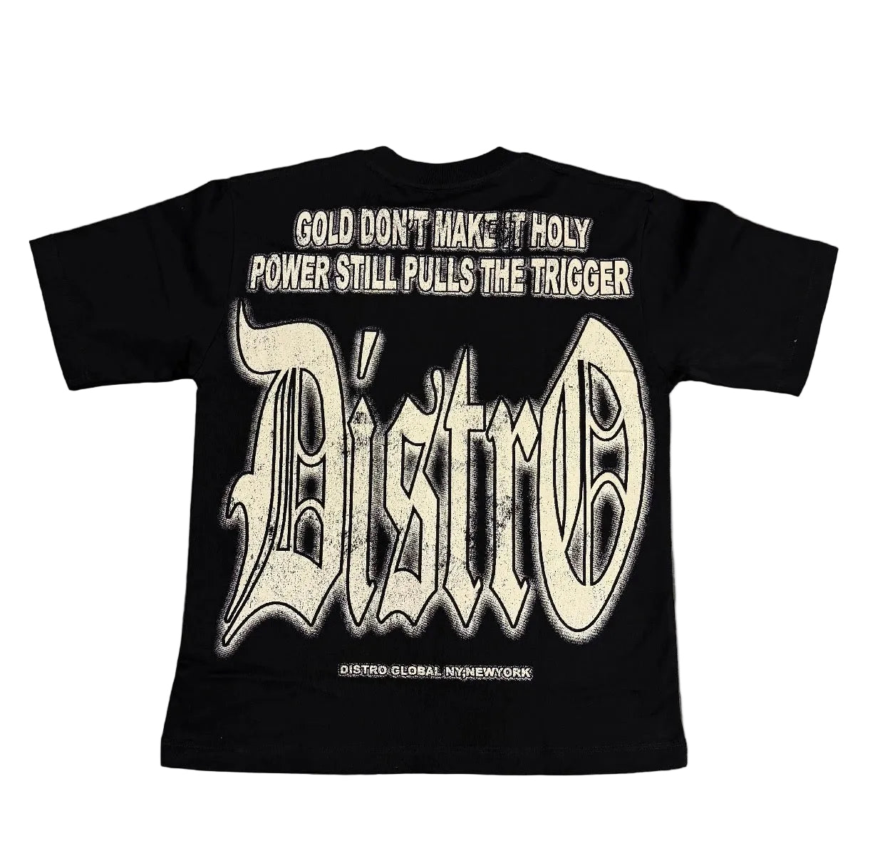 Distro Buy Me Out Of Pain ‘Uzi’ Tee Black