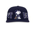 Saint Vanity ‘Snoopy’ Fitted Hat Navy
