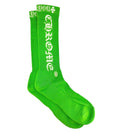 Chrome Hearts Green White Socks