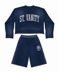 Saint Vanity ‘Yankee New York Exclusive’ Crewneck 3/4 Sweat Set