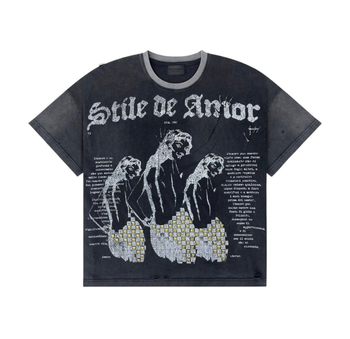 Stile De Amor ‘1950 Amor’ Tee Black