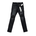 Purple Brand Jeans - Black Resin Knee Split