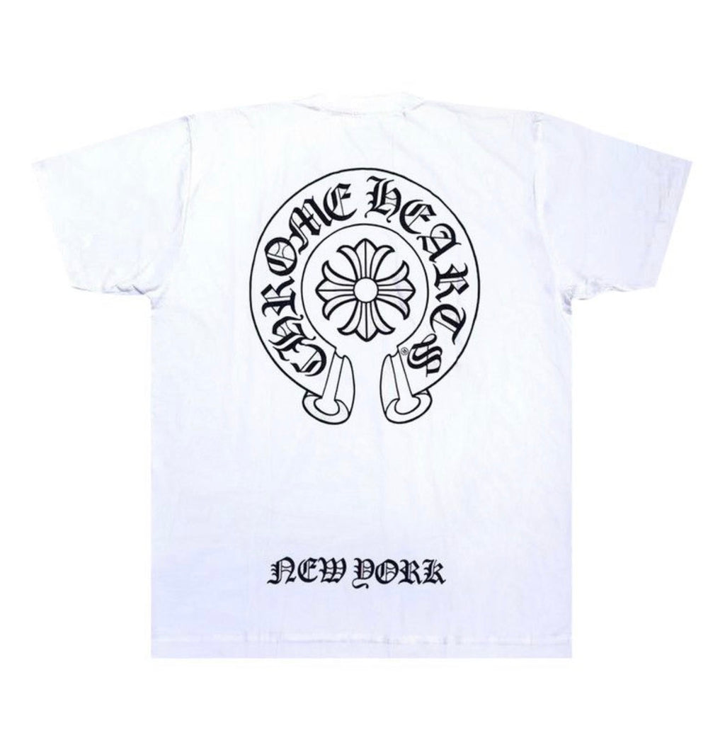 Chrome Hearts ‘Horse Shoe’ New York Exclusive Tee White