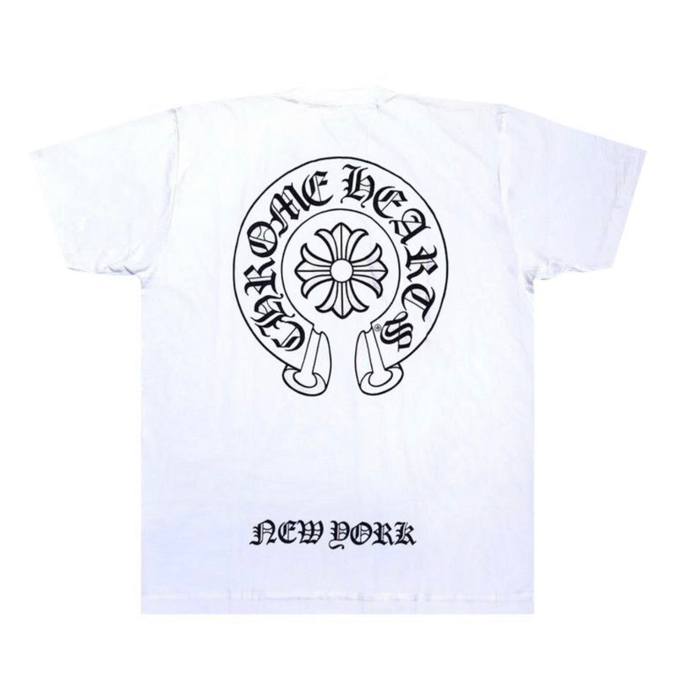 Chrome Hearts ‘Horse Shoe’ New York Exclusive Tee White