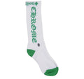 Chrome Hearts White Green Socks