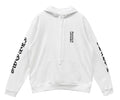 Chrome Hearts White Vertical Pullover Hoodie
