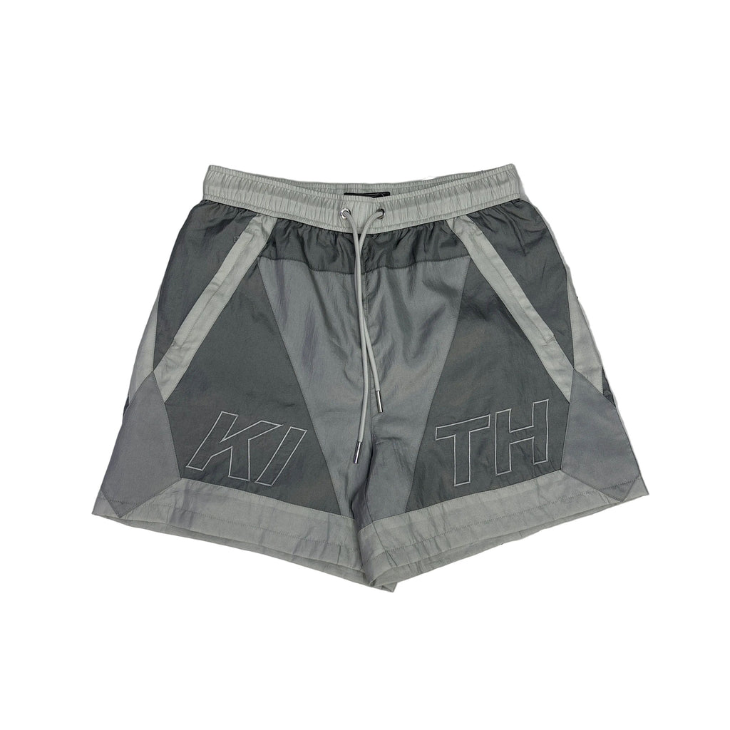 Kith Turbo Shorts Nylon Grey/White