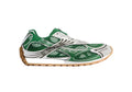 Bottega Veneta 'Orbit' Sneakers Green/ Silver