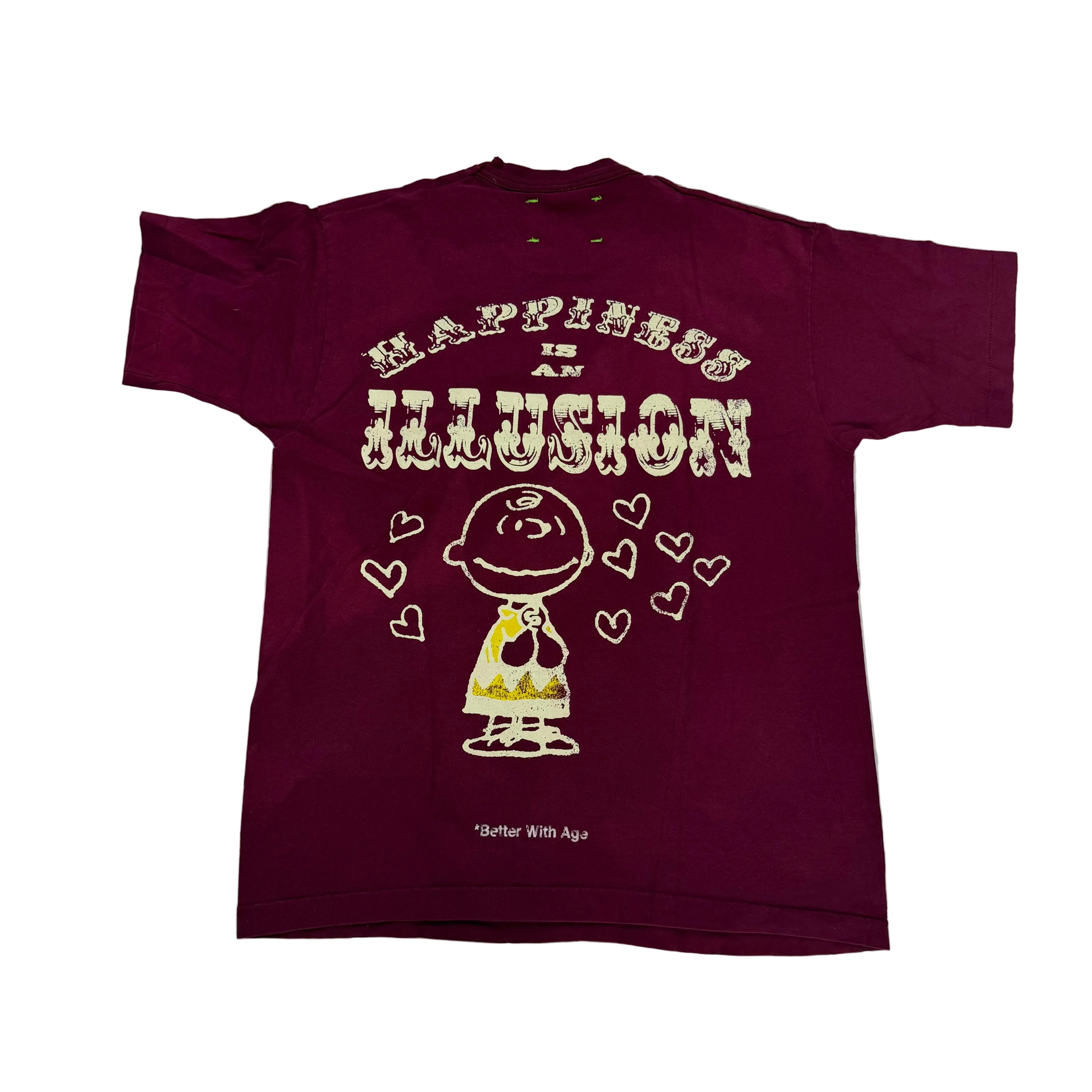 Better With Age SS26 ‘Snoopy’ Tee Raspberry Burgundy