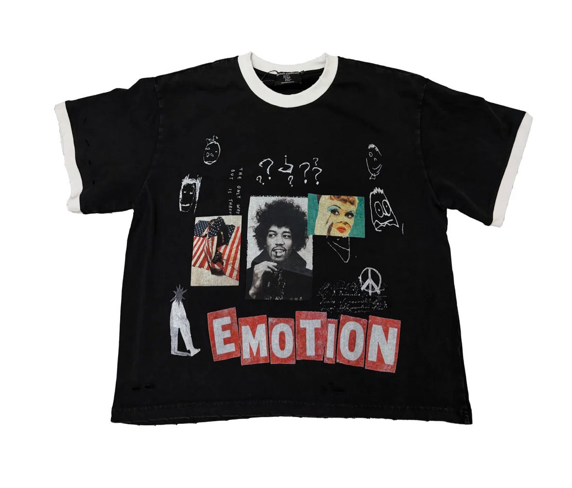 Mixed Emotions ‘Static’ Tee Black