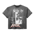 Stile De Amor ‘Stresso’ Tee Grey