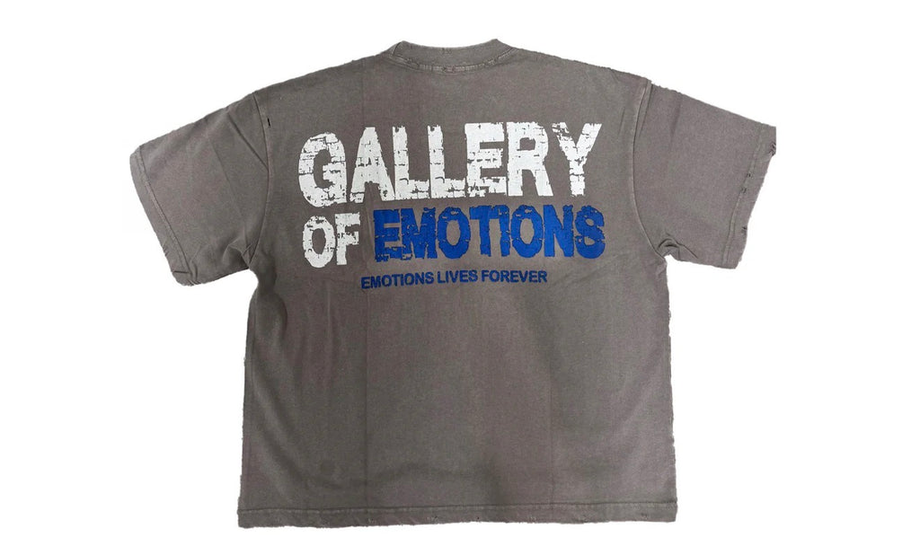 Mixed Emotions 'Gallery' Grey Tee
