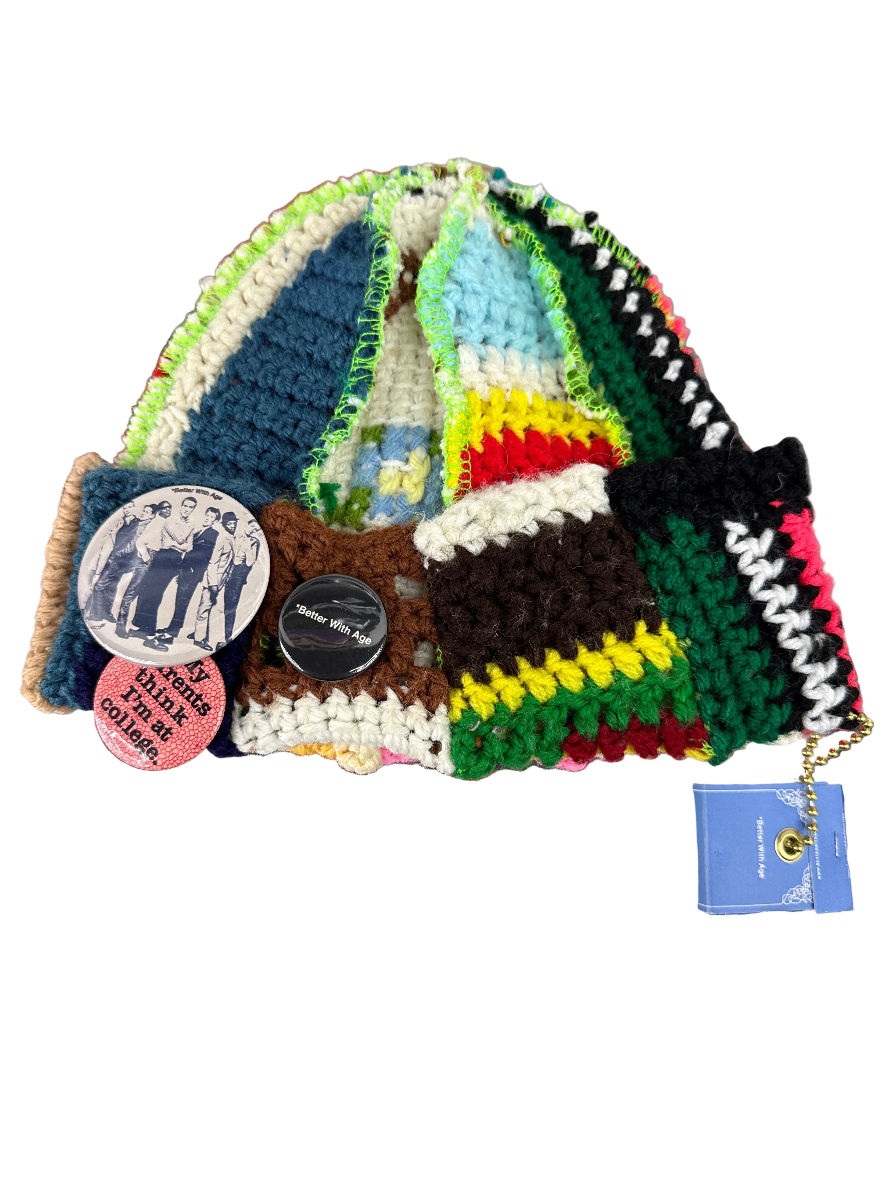Better With Age Pin Beanie