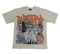 Distro Buy Me Out Of Pain ‘Hidden Statue of Liberty’ Tee White