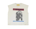 When Smoke Clears ‘Star Head’ Cut Off Tee Cream/ Burgundy
