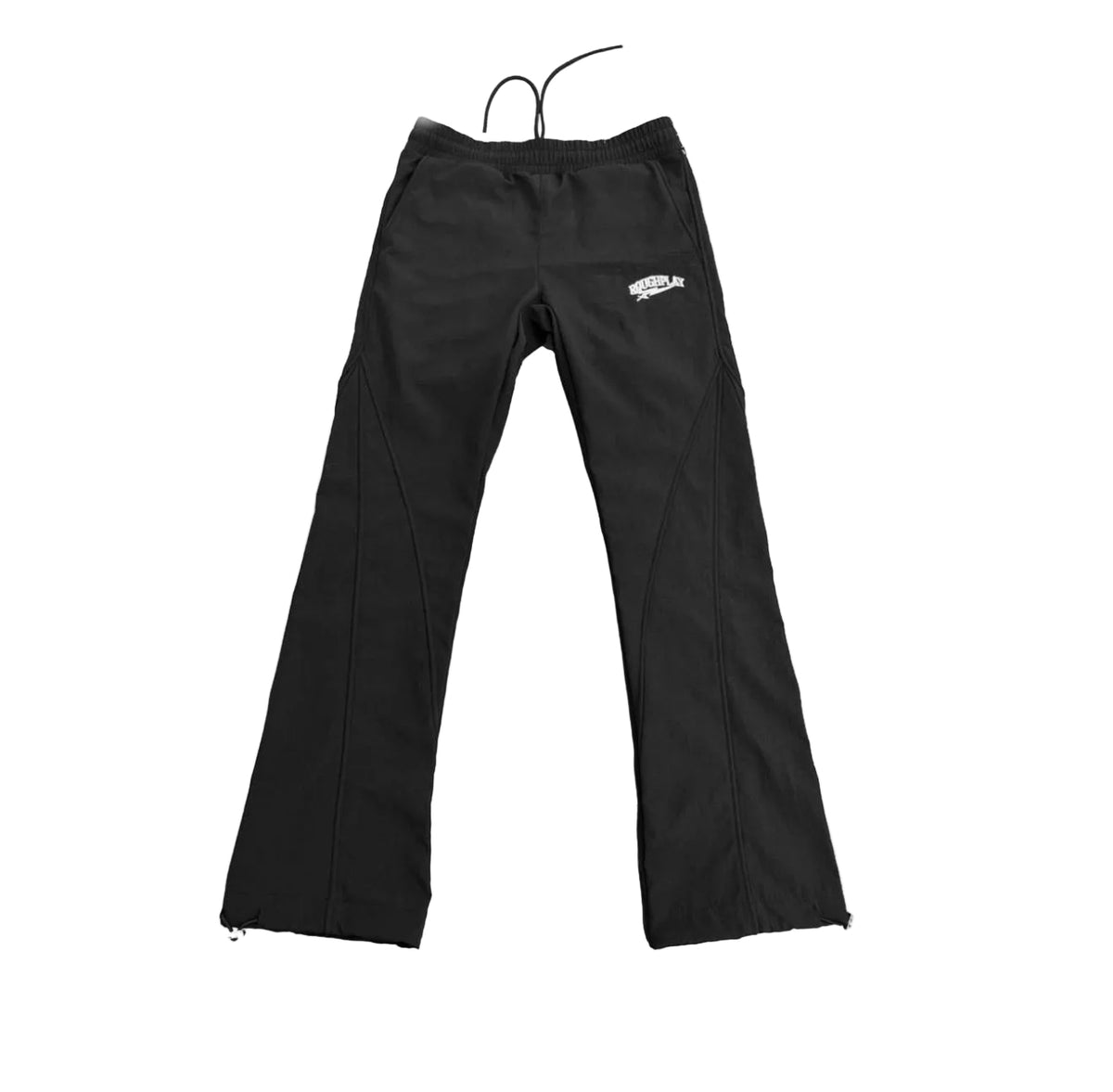 RoughPlay l Nylon Track Pants Black