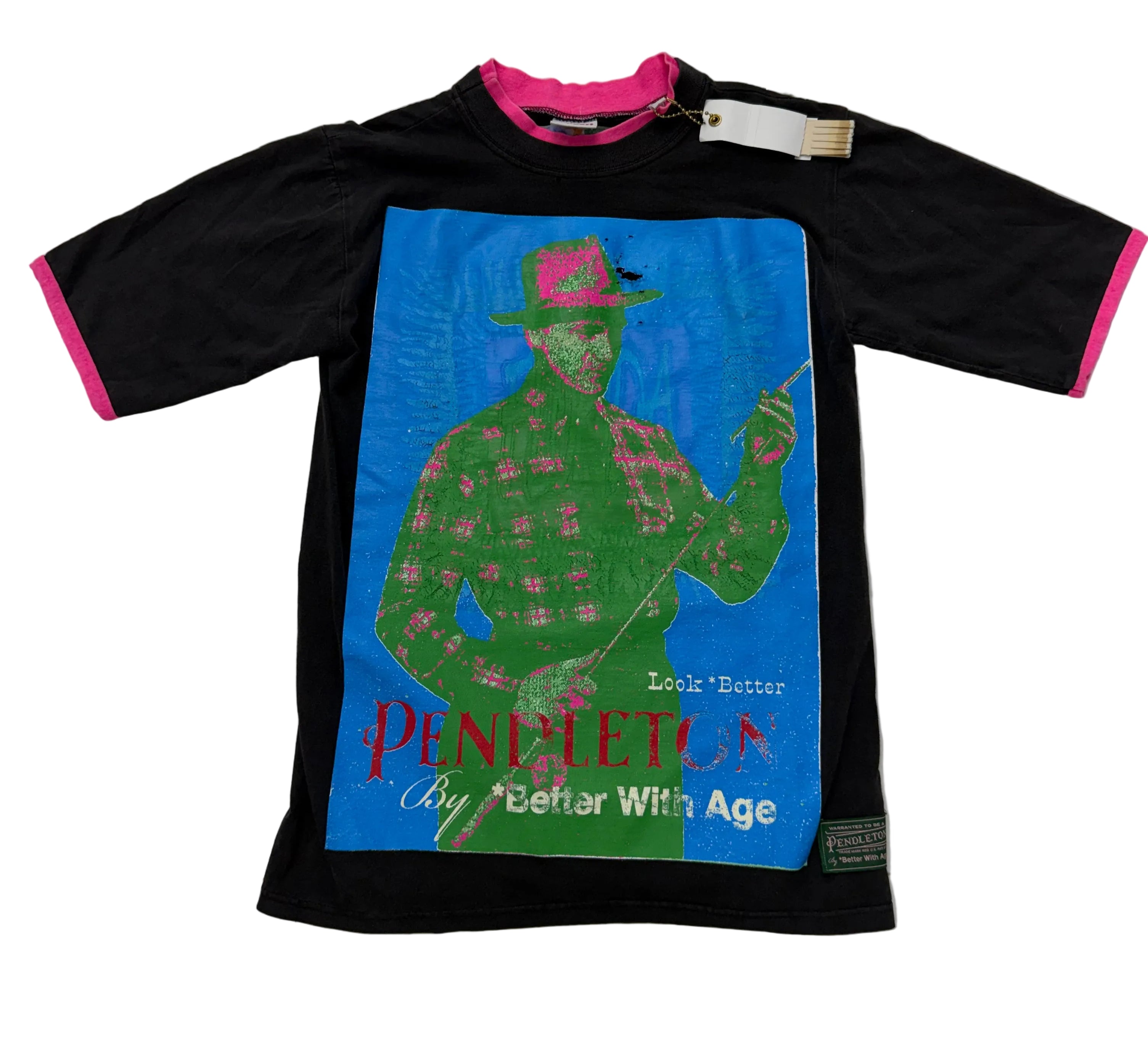 Better With Age SS26 ‘Pendleton’ Tee Black
