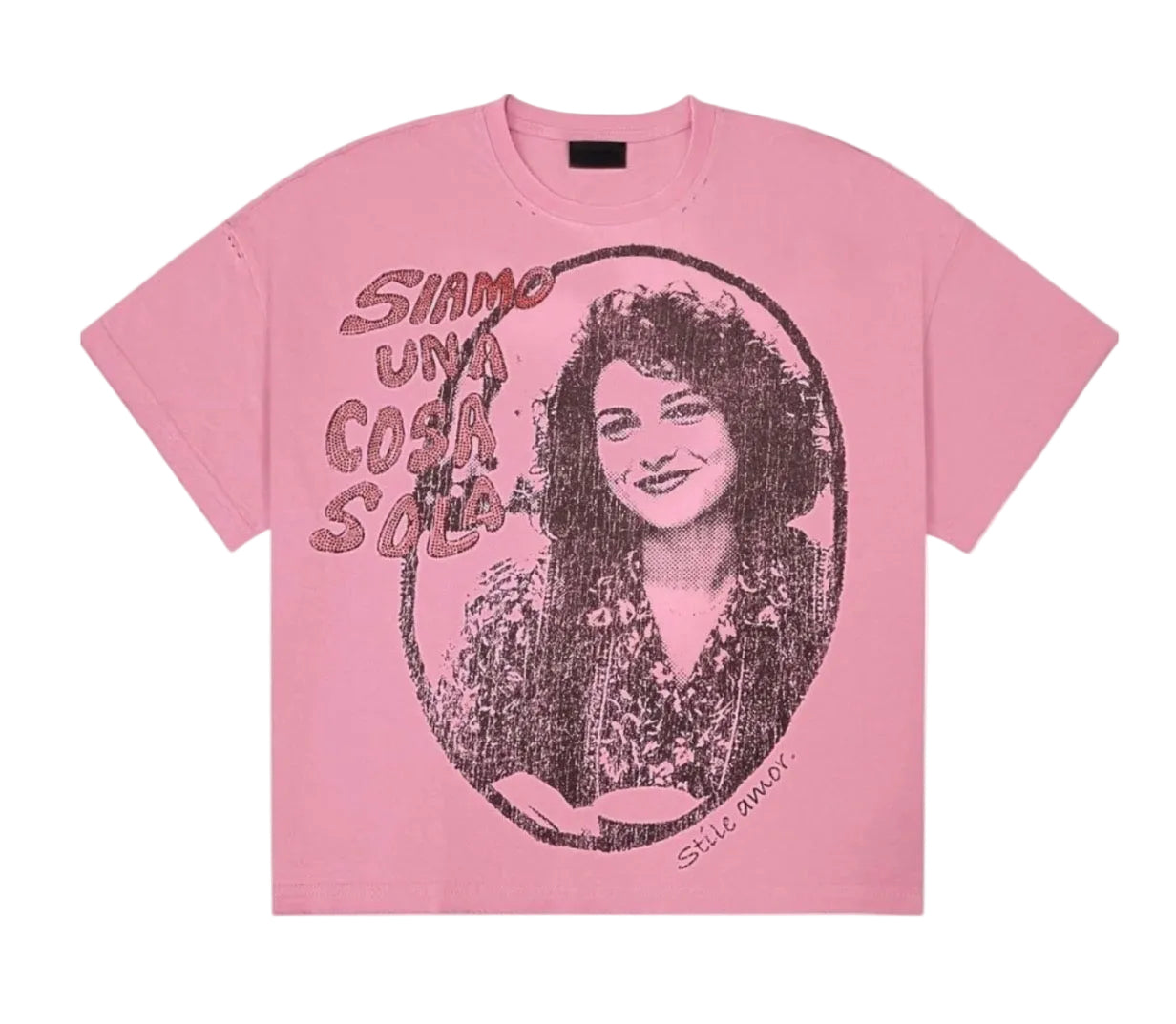 Stile De Amor ‘Cosa Sola’ Tee Pink