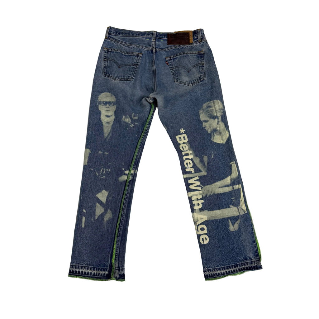 Better With Age ‘Reconstructed’ Light Wash Jeans
