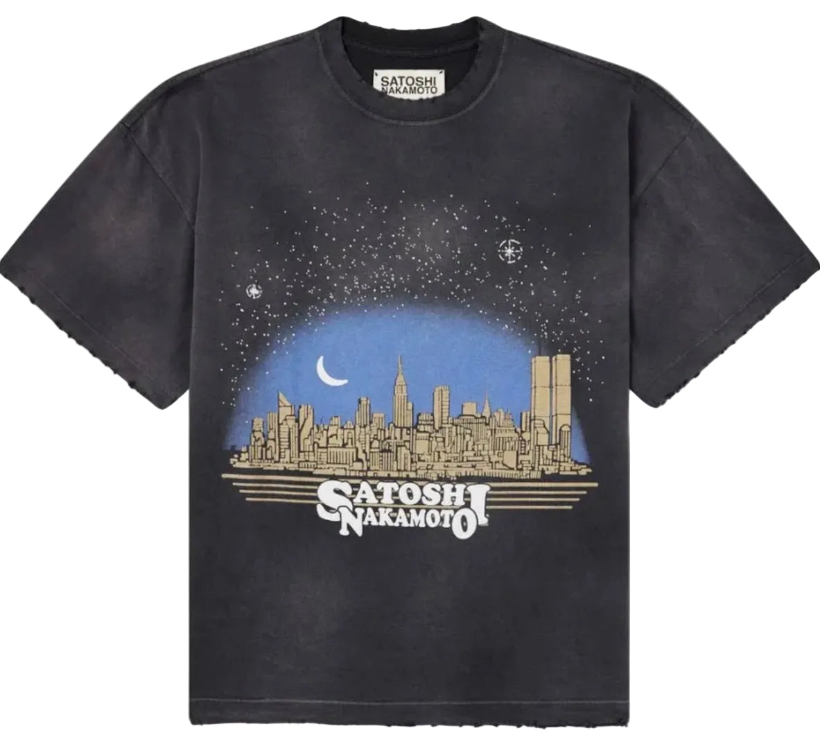Satoshi Nakamoto Tourist Tee