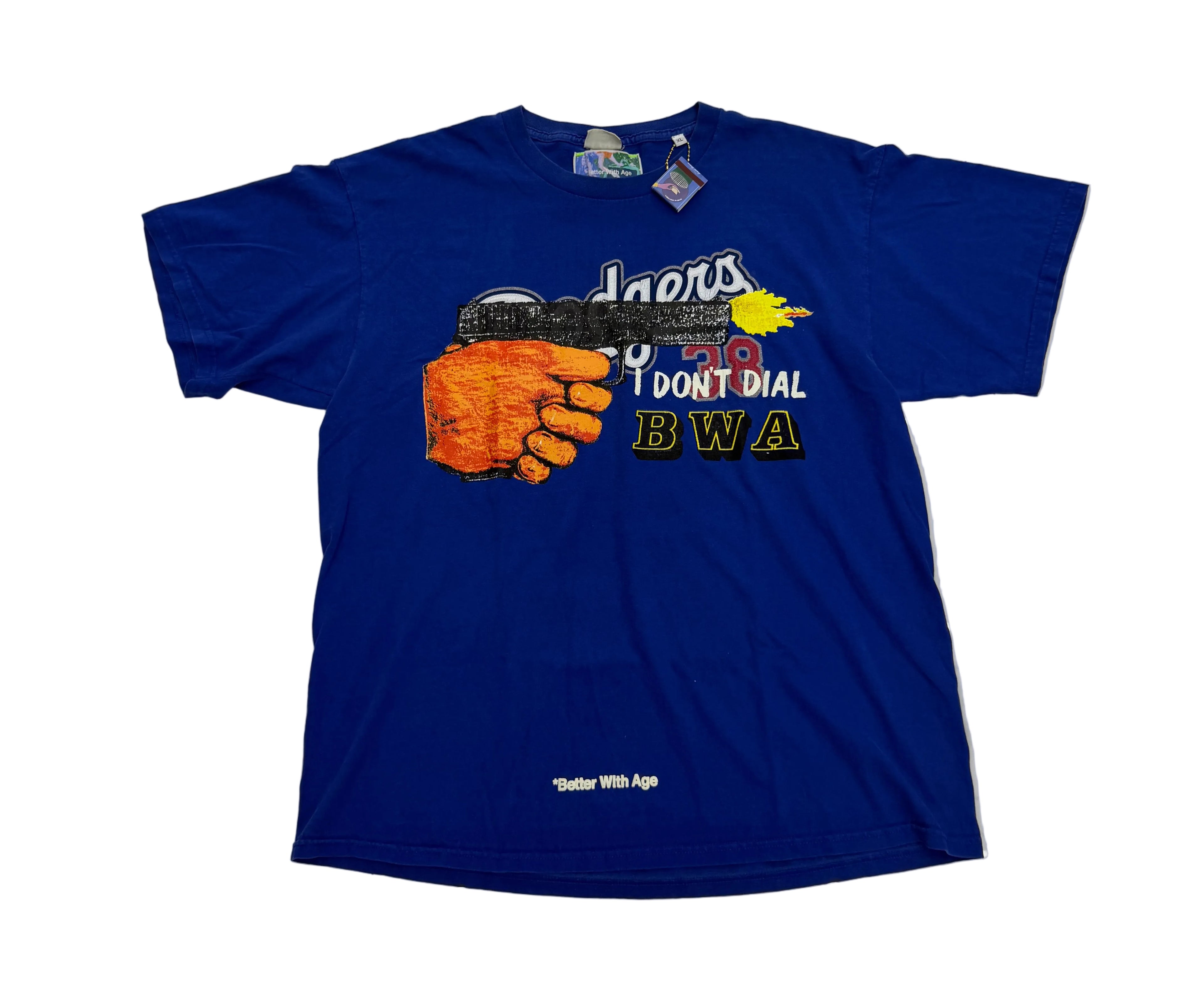 Better With Age SS26 ‘Bang’ Tee Blue