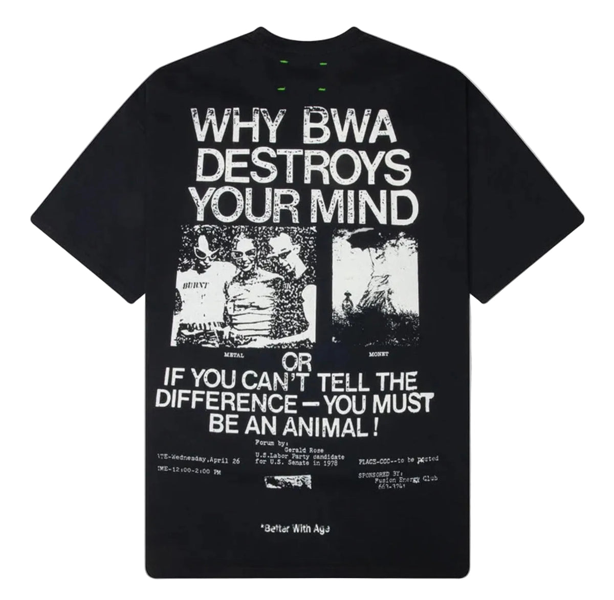 Better With Age SS26 ‘Monet’ Tee Black