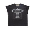 When Smoke Clears ‘Tour’ Cut Off Tee Black