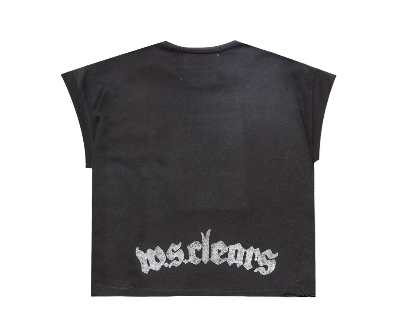 When Smoke Clears ‘Tour’ Cut Off Tee Black