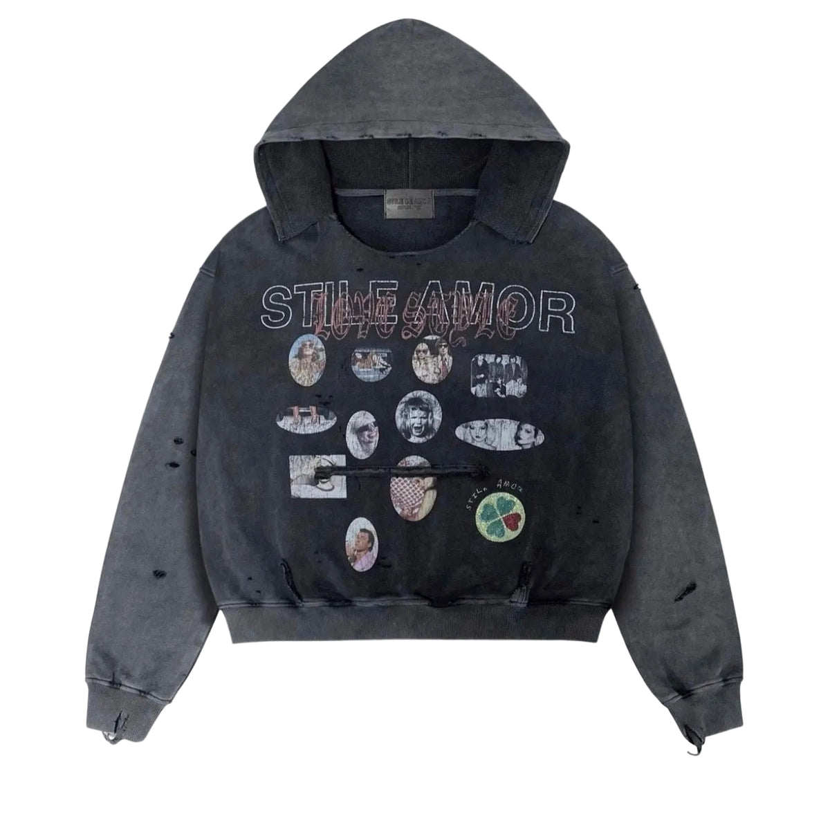 Stile Amor Sfrea Black Hoodie