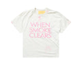 When Smoke Clears ‘Paint Thrashed’ Tee Pink