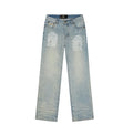 When Smoke Clears ‘Art Rock’ Jeans Light Wash