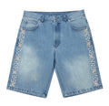Fraternal ‘Pearl’ Light Wash Jean Shorts