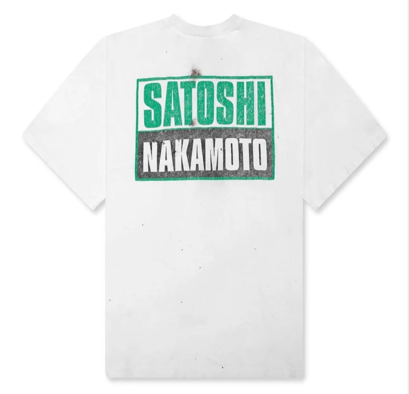 Satoshi Nakamoto Minute Man Press Tee